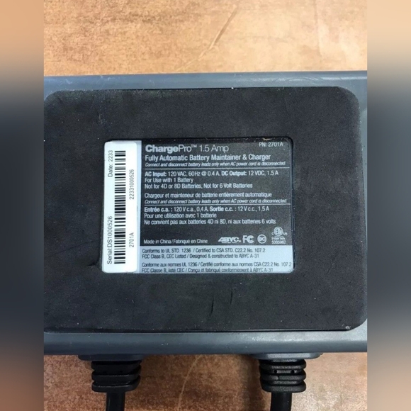 Guest Charge Pro 1.5 Amp Battery Maintainer And Charger - Picture 3 of 3